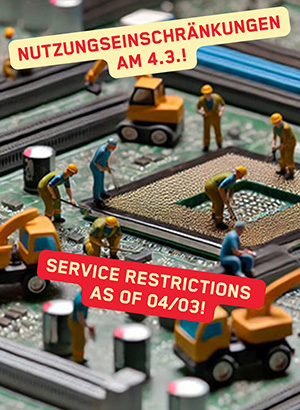 Serviceeinschränkungen04032026